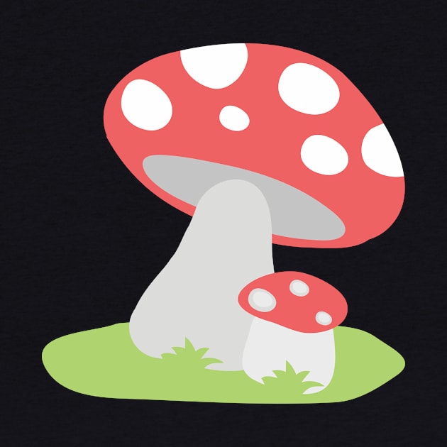 Tiny mushroom by aniza